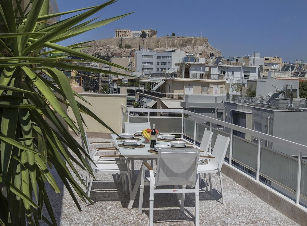 Acropolis View Penthouse Apartment By Ghh Athena Bagian luar foto