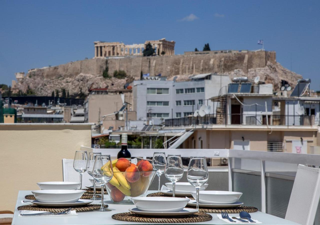 Acropolis View Penthouse Apartment By Ghh Athena Bagian luar foto