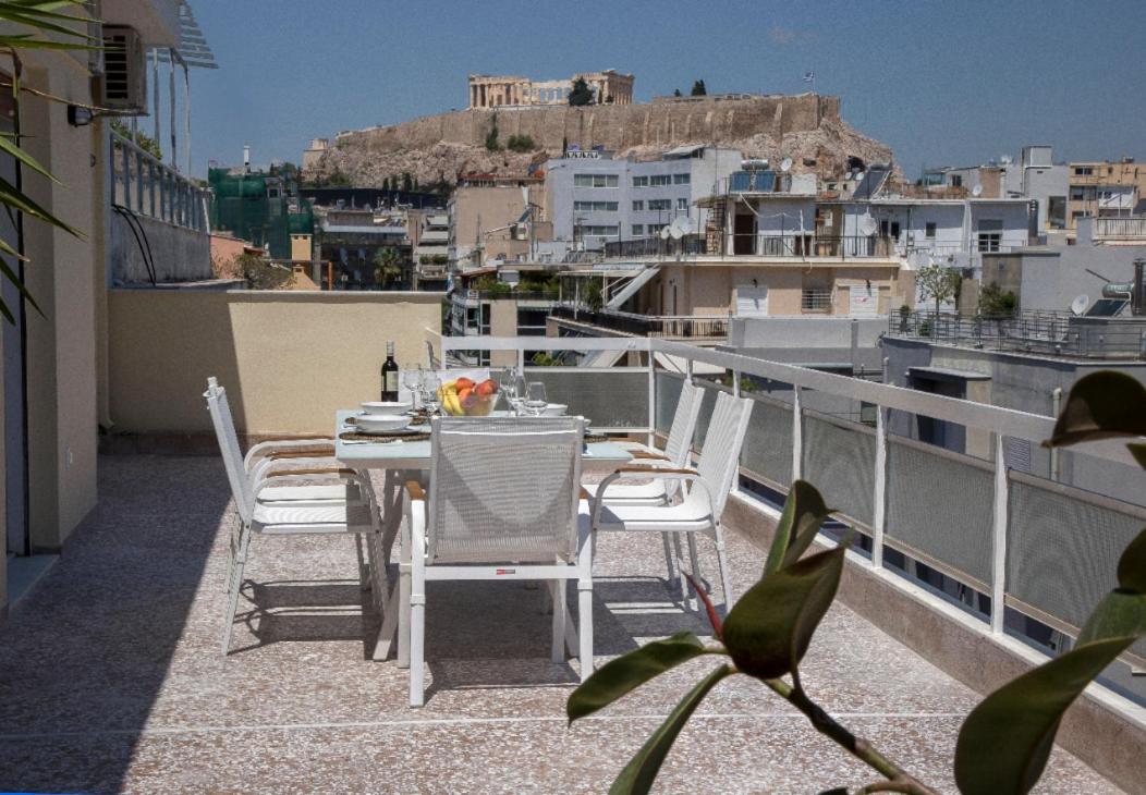 Acropolis View Penthouse Apartment By Ghh Athena Bagian luar foto